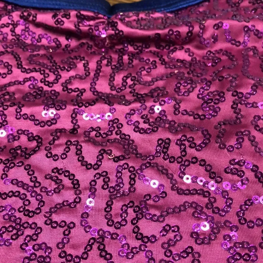 Weismann Size 1C sequined Bodice Leotard